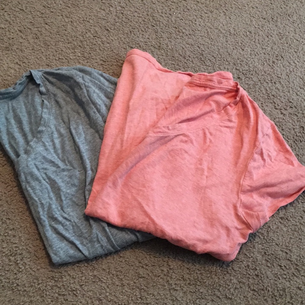 V neck maternity tops
